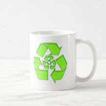Recycle Symbol Mugs
