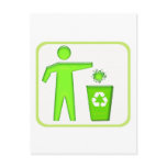 Recycle Symbol postcards