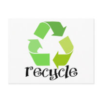 Recycle Symbol! Post Card