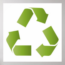 RECYCLE SYMBOL PRINT