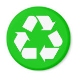 Recycle Symbol - Reduce, Reuse, Recycle magnets