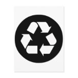 Recycle Symbol - Reduce, Reuse, Recycle postcards