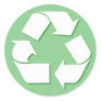 Recycle Symbol Sticker