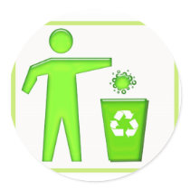 Recycle Symbol Stickers