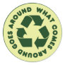 Recycle Symbol Sticker