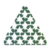 Recycle Symbol Stickers
