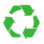 Recycle Symbol stickers