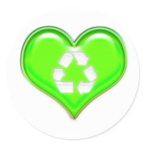 Recycle Symbol Stickers