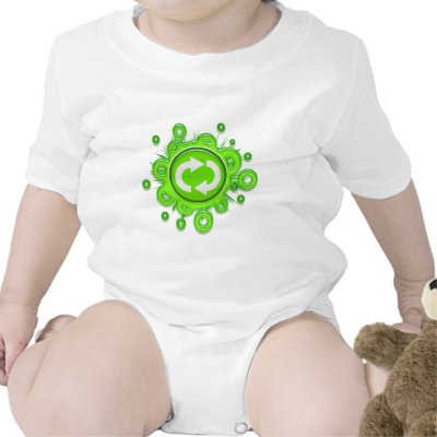 Recycle Symbol T Shirts by kiddee