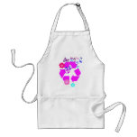 Recycle Symbol with Butterflies and Flowers aprons