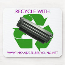 RECYCLE TONER Mousepad
