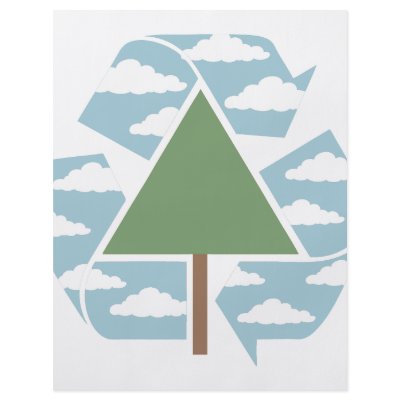 Recycle - Tree -1 Custom Flyer by MrGreentees
