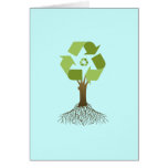 Recycle tree cards