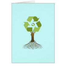 Recycle tree cards