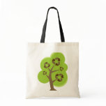 Recycle Tree Green Tote Bags
