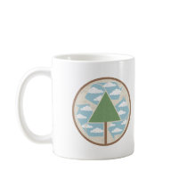 Recycle Tree & Sky Coffee Mugs