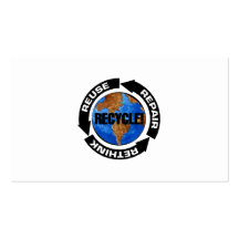 Recycle World Business Card
