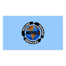 Recycle World Business Card Templates