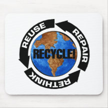 Recycle World Mouse Mat