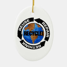 Recycle World Ornaments