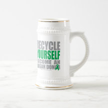 Recycle Yourself Organ Donor Mug
