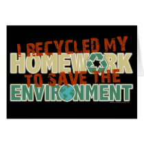 Recycled Homework