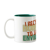 Recycled Homework Mug