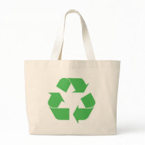 Recycled symbol bag