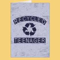 Recycled Teenager cards