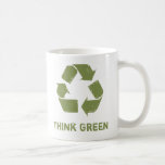 RecycleLogo, Think Green Mugs