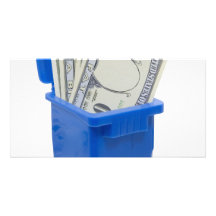 RecycleNoMoney053109 Custom Photo Card