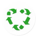 recycling and lovin it stickers