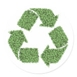 Recycling Bush stickers