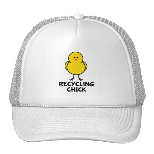 Recycling Chick Hat