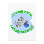 recycling squirrel post cards