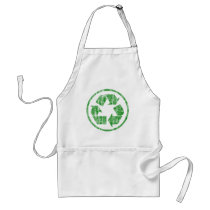Recycling to Save the Planet Earth, Symbol Apron
