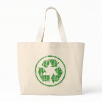 Recycling to Save the Planet Earth, Symbol Tote Bag