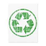 Recycling to Save the Planet Earth, Symbol postcards