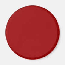 Red #990000 Solid Colour Refrigerator Magnets