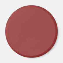 Red #993333 Solid Colour Magnet