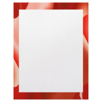 red abstract border