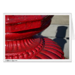 Red Abstract Card