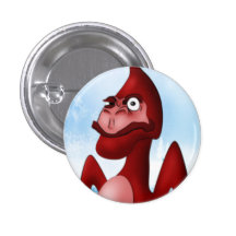 Red Achievement Badge Pin
