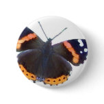 Red Admiral Butterfly Pin