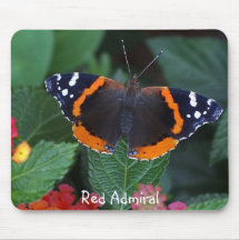 Red Admiral Mouse Pad