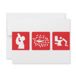 red alcohol picture icon invitations