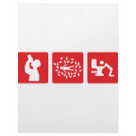 red alcohol picture icon letterhead template