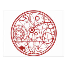 Red Alien Design Postcards