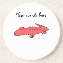Red alligator coaster