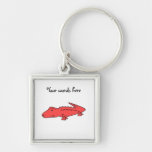 Red alligator keychains